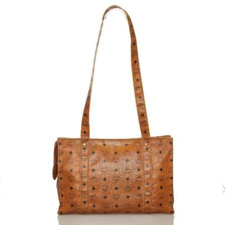 MCM Pre-owned, Pre-owned Canvas totes Bruin, Dames, Maat:ONE Size
