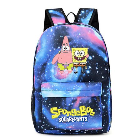 Svampbob Ny Ryggsekk Kawaii Tegneserie Mote Skolesekk Anime Veske Oxford Stoff Barneryggsekker Trendy Studentvesker Gaver