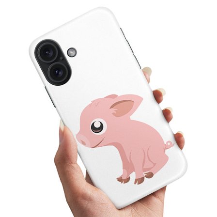 iPhone 16 - Deksel/Mobildeksel Minigris