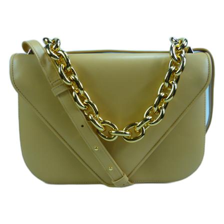 Bottega Veneta, Bags Geel, Dames, Maat:ONE Size,leer