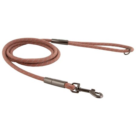 Hurtta Casual Rope Leash 180cm/8mm Koppel & Spårlinor Brown 180cm/8mm