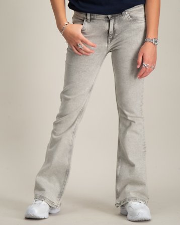 GANT BOOTCUT JEANS Grijs Jeans Meisjes - Kids Brand Store