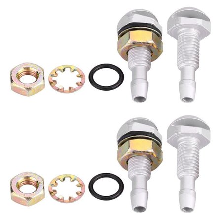 Vindrutespolarmunstycke, Universal Bil Auto Vindruta Torkare Spray Munstycke Ersättningskit