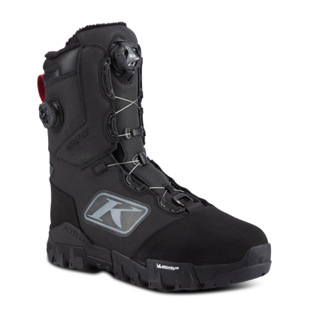 Botas Moto de Nieve Klim Adrenaline Pro S1K Gtx Boa Negro/Asfalto 49,5