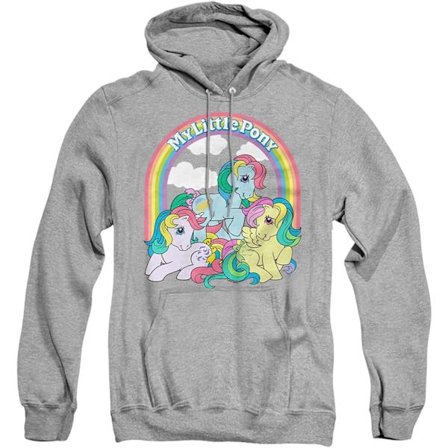 My Little Pony Dam/Dam Under The Rainbow Heather Hoodie X
