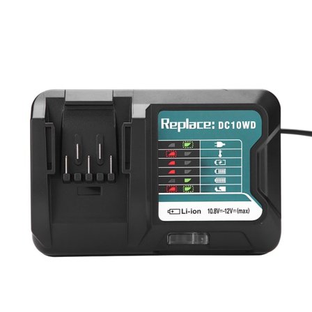 Hurtig Lithium Batterilader til 10.8V 12V Makita DC10WD/BL1015 EU Stik 100-240V