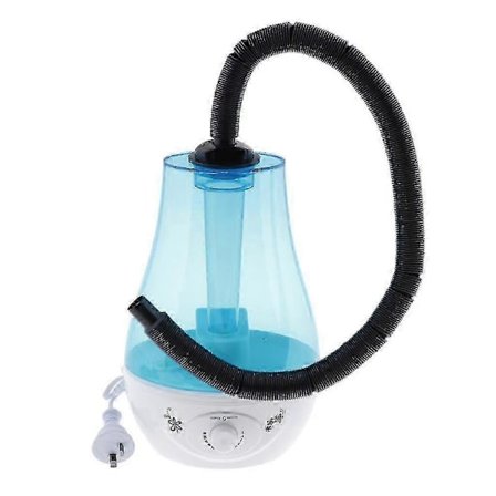 3L Reptil Terrarium Tank Luftfuktare Dimma Generator Fogger Vaporizer Blå