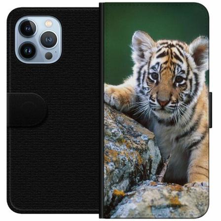 Apple Iphone 14 Pro Max Plånboksfodral Tiger