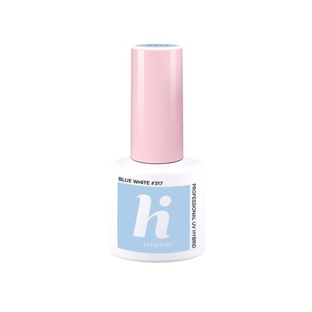 HI HYBRID Unicorn Smalto Semipermanente #317 Blue White 5ml - Smalto Gel e semipermanente