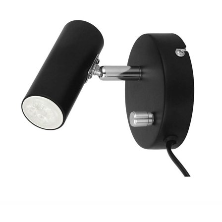 Oriva - Vegglampe Mini Svart 49622-80 Svart