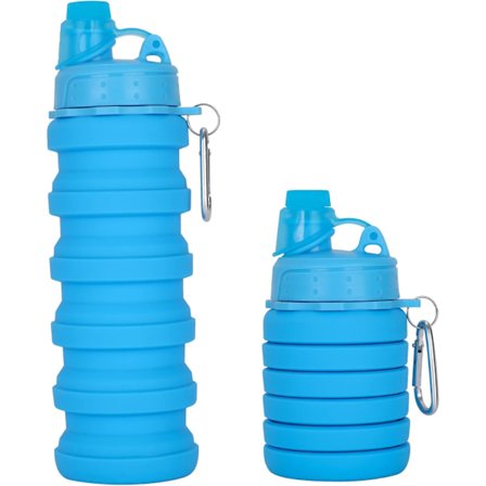 Sammenfoldelig vandflaske til voksne, drenge, studerende, børn, genanvendelig