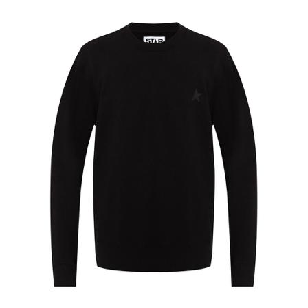 Golden Goose, Sweatshirt Czarny, Mężczyzna, Rozmiar: M