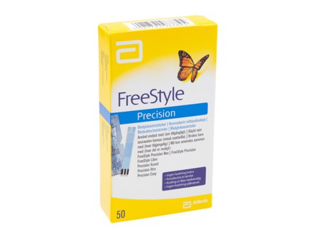 Freestyle Precision teststrimler, 50 stk.