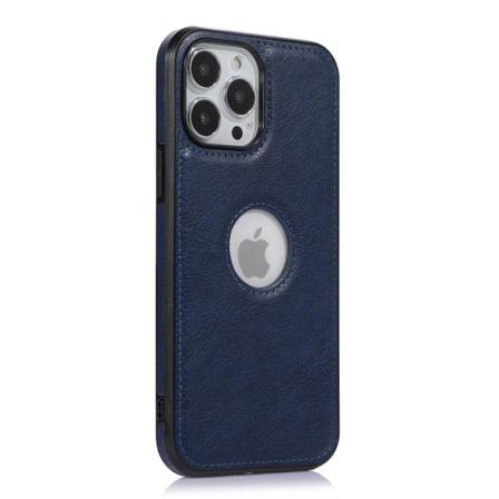 Läderfodral För Iphone12promax Blå All-inclusive Fallmotstån