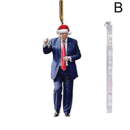 President Dans Akrylpynt 3,12 Tommer Miljøvennlig Hjemme- og Kontordekorasjonsgave