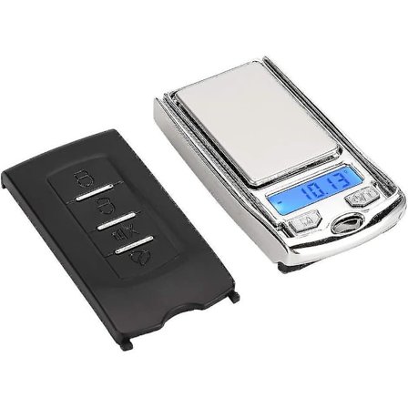Digital smykkeskala, 100G/0.01G, Mini bærbar smykkeskala, Matvekt, Minikjøkken, Kontor, W