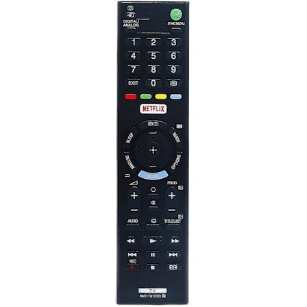 Rmt-tx102d kaukosäädin Yhteensopiva Android TV:n kanssa Kdl-32wd756 Kdl-32wd751 Kdl-32wd752 Kdl-40wd653 Kdl-32wd754 Kdl-48wd653 Kdl-32wd603 Kdl-