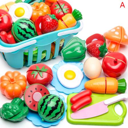 Tillbehör Set I Plast För Kök, Frukt Och Grönsaker