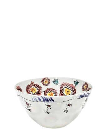 Serax Bowl S Anemone Milk Mf Set/2 - Multi/patterned - Ø 12 CM