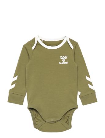Hmlmaule Body L/S Green Hummel