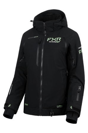 Vinterjakke FXR Velocity R-FX 26 Dame Svart/Lys salvie 8