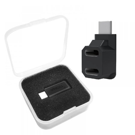 Passar till Steam Deck 2-i-1 förlängningskontakt Höger vinkel Typ-C USB C-adapter Hane till Hona Spelkonsol Tillbehör