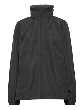 Stormy Point 2L Jkt W Outerwear Jackets Windbreakers Svart Jack Wolfskin