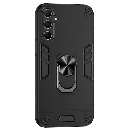 Til Samsung Galaxy A56 5G Cover PC TPU Drop Beskyttende Telefon Cover med Ring Støttefod