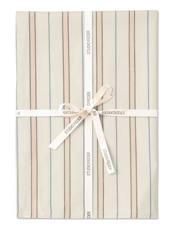 STUDIO FEDER Penny Tea Towel 2- Pack - Cot/Lin - Beige - 50X 70CM