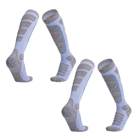 Skisokker Utendørs Sport Fortykket Fjellklatringsokker Kaldt Vær Sokker for Snowboard, Snø, Vinter, Termiske Knehøye Varme Sokker, Jakt for