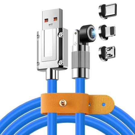 Rotera magneettikaapeli Pikalataus magneettilaturi USB Type CM A12-1.2m 3 Adapteri
