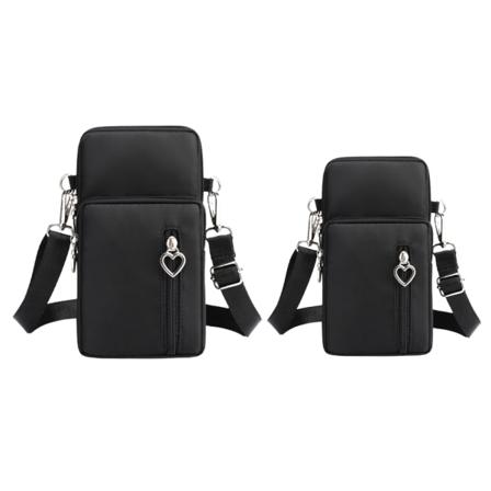 2 stk. Telefonveske Lommebok Crossbody Veske Lett Lommer