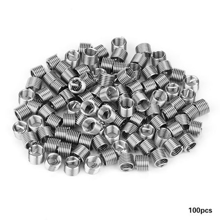 Helical gänginsatser i rostfritt stål M5x0,8x1,5D 100-pack