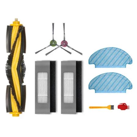 För Deebot T9 T8 N8 Pro 920 950 Dammsugare Ersättningsdelar HEPA Filter Huvudsidoborste Mopp Cl