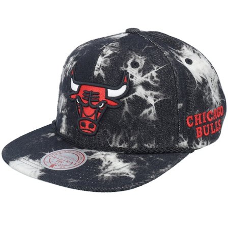 Mitchell & Ness - Negro snapback Gorra - Chicago Bulls Drop Acid Black Snapback @ Hatstore