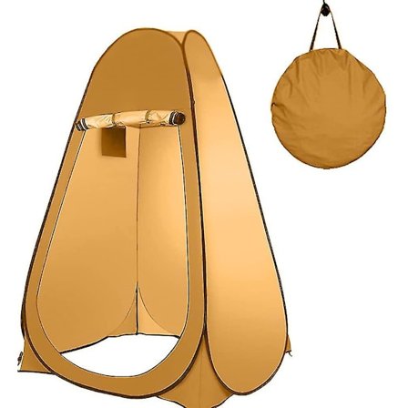 Pop-up udendørstelt, bærbar campingbruser, telt til campingtoilet, udendørs omklædningsrum