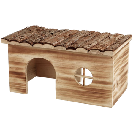 Trixie - Natural Living Grete-hus i tre brun 35 x 18 x 20 cm - Smådyr - Hus & Burinteriør - Kaninhus og smådyrhus - ZOO.no