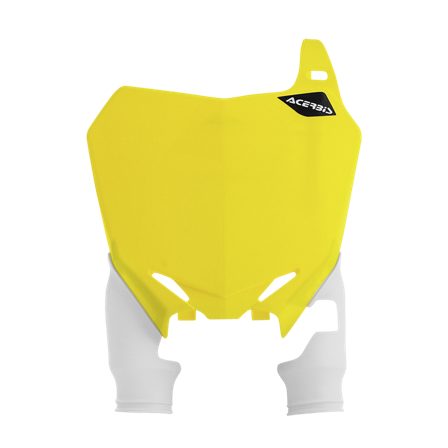 Portanúmeros Acerbis Raptor Amarillo-Blanco - Suzuki RM-Z 250 2010-2018