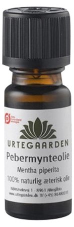 Urtegaarden Pebermynteolie ØKO 10 ml, Tøj & Bolig, Duftolier, Æteriske Olier