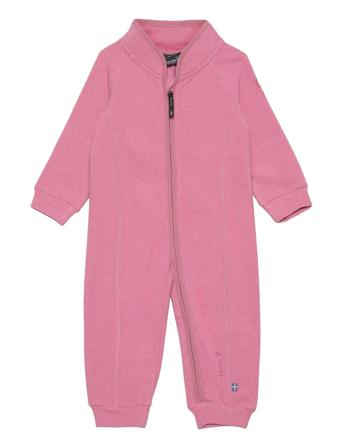 Lynx Jumpsuit Oat 56/62 Pink ISBJÖRN Of Sweden