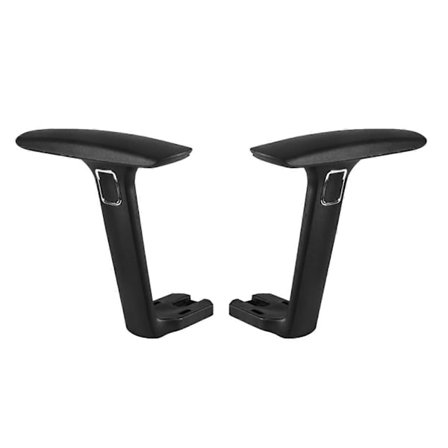 2x Armlener Stol Armlene Praktisk Enkel å Installere Universell Gamingstol