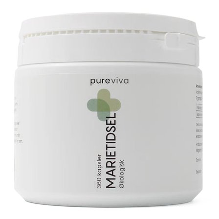 Pureviva Marietidsel ØKO 360 kaps, Helse & Madvarer, Ingredienser, Urter