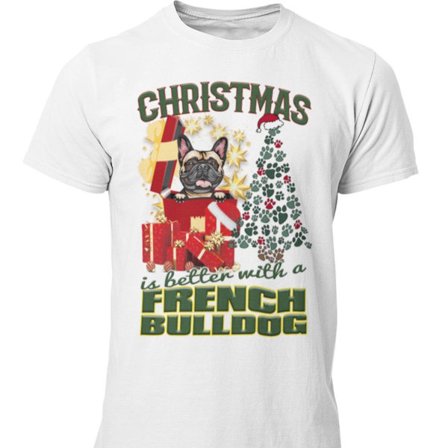 French Bulldog dog t-shirt - Christmas is better with a Cocker Spaniel