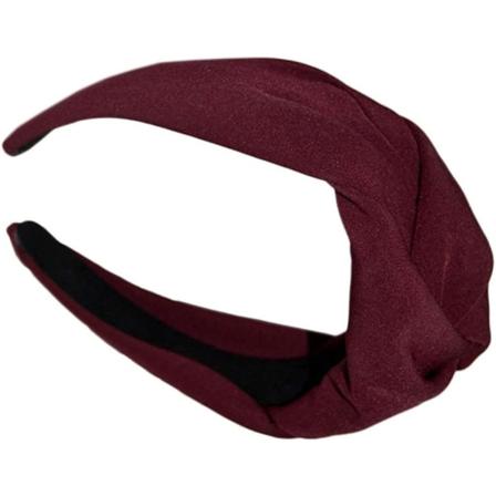 Hårbånd for kvinner, elegant og kreativt, bredt stoff, enkelt hårtilbehør, hodeskjerf for kvinner (Farge:
