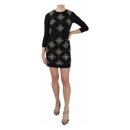 John Richmond, Dresses Czarny, Kobieta, Rozmiar: XL
