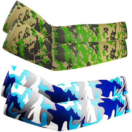 2 paria käsivarsisuojaa, Anti - UV käsivarsisuojat Anti - Pilling Coolin