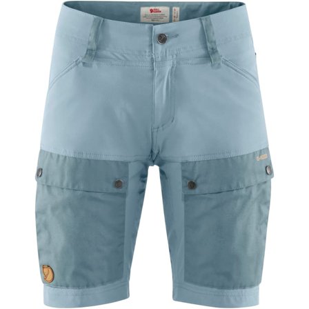 Fjällräven Women's Keb Shorts Women hiking shorts Blue 40 Regular