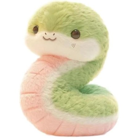 Söt Plysch Orm Gosedjur Mjuk Billeksak Dekorativa Födelsedagspresenter Gosig Leksak Soffaprydnader för Barn Baby