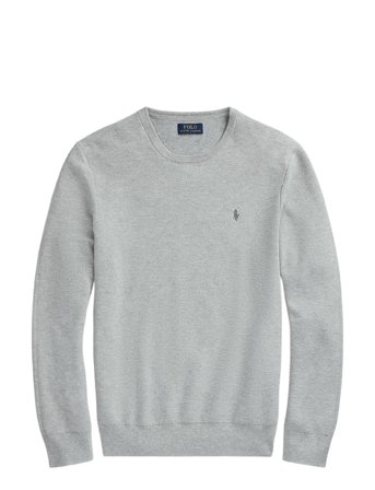 Polo Ralph Lauren | Mesh-Knit Cotton Crewneck Sweater | XL