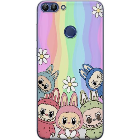 Kompatibelt Mobildeksel til Huawei Huawei P smart Regnbage